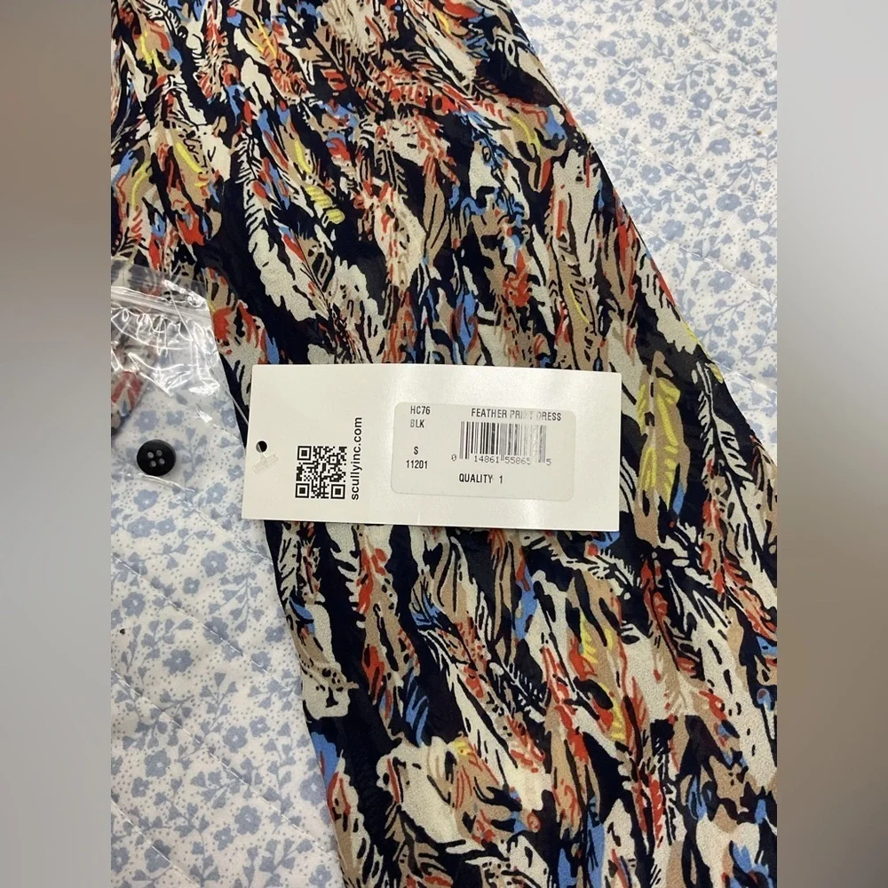 Elegant Multicolor Long Sleeve Dress
